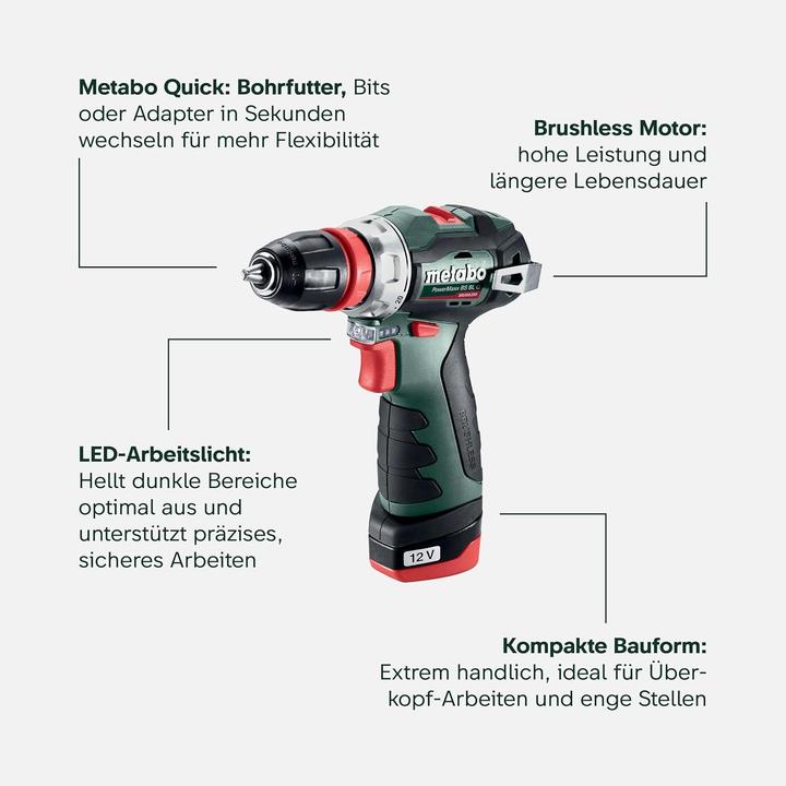 Image du produit Metabo PowerMaxx BS BL Q (Perceuse-visseuse)