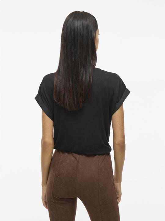 Produktbild Vila Glänzendes Oberteil mit kurzen Ärmeln (36)