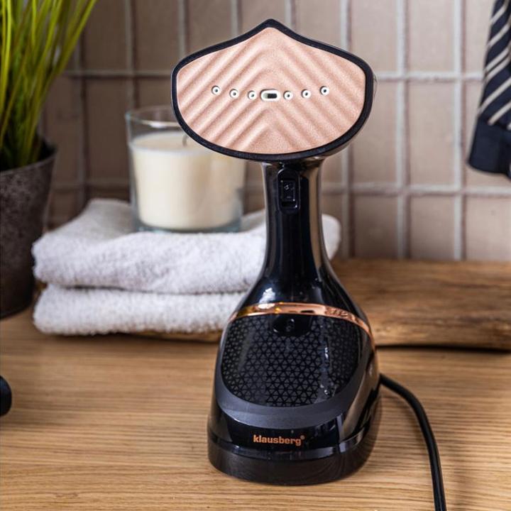 Immagine prodotto Klausberg Piastra a vapore, serbatoio dell'acqua da 400 ml, 1500 watt (1500 W)
