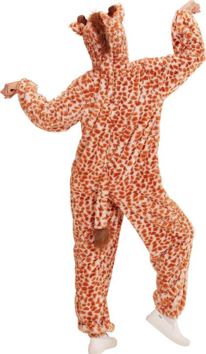 Produktbild Widmann Giraffe Plüschkostüm Overall mit Kapuze Erwachsene (M)