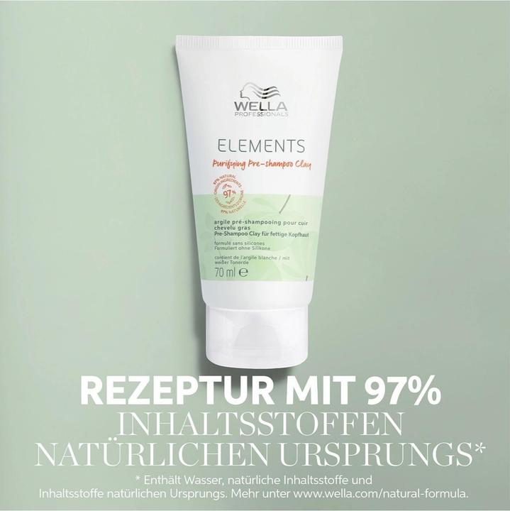 Produktbild Wella Elements - Purifying Pre-shampoo Clay (Flüssiges Shampoo, 70 ml)