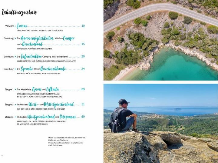 Produktbild On the Road Mit dem Campervan durch Griechenland (Deutsch, Lui Eigenmann, Stephanie Rickenbacher, 2022)