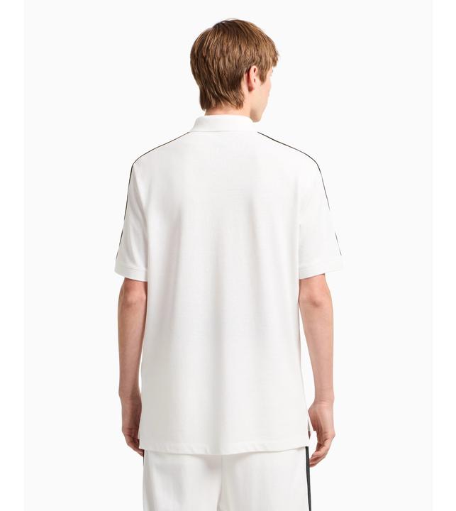 Produktbild Armani Exchange Polo mit Streifen an den Schultern (L)