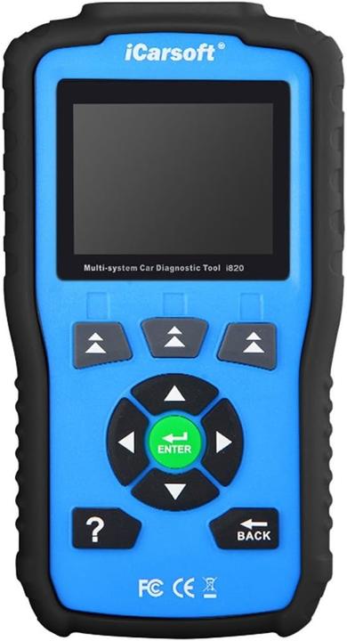 ICarsoft OBDII/EOBD & motorcontrolelampje voor de auto, diagnostisch gereedschap I820