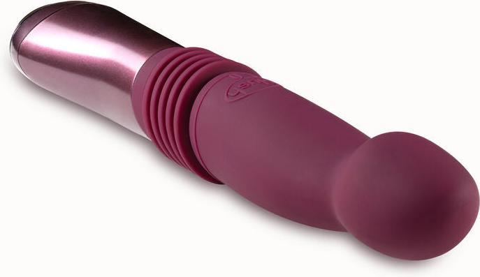 Image du produit Blush Temptasia Trixie Stossender Dildo Weinrot