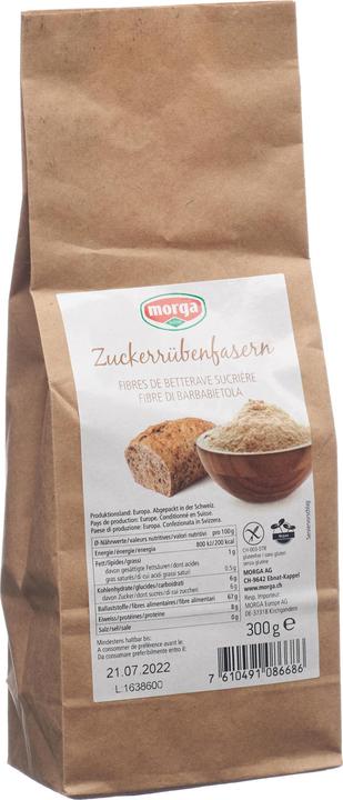 Actual product image Morga Sugar beet fiber gluten free (300 g)