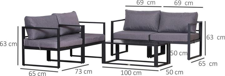 Immagine prodotto Outsunny Set da giardino