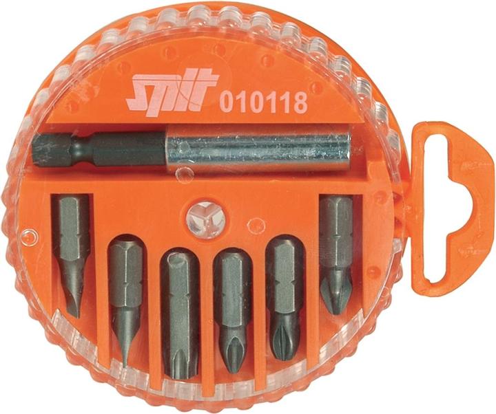 Actual product image Spit Zubehör 010118 10118 Box mit 6 Bit-Halterungen