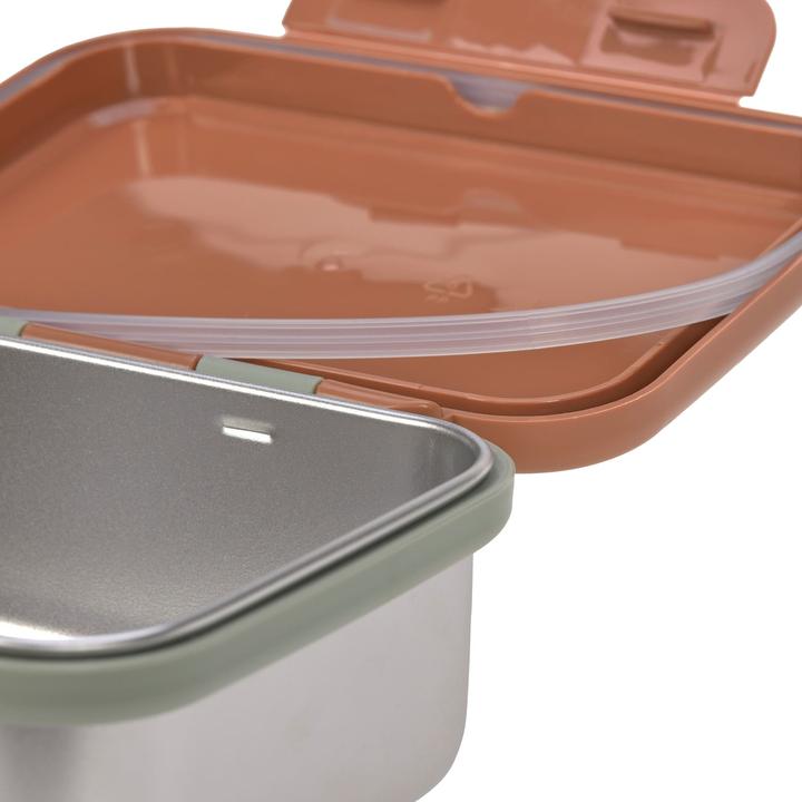 Actual product image Lässig Lunchbox Happy Prints Caramel