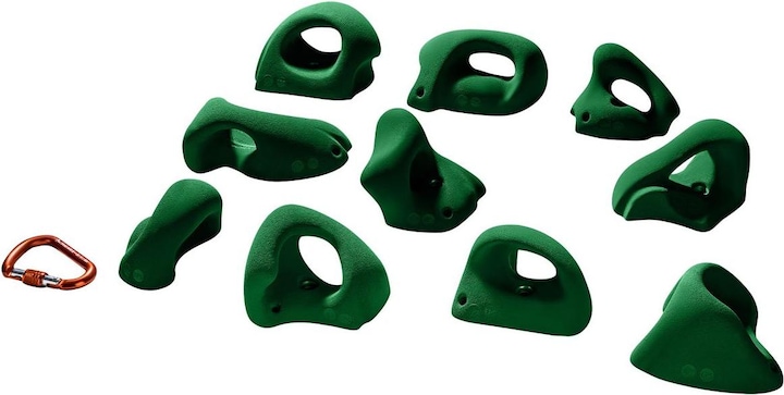 Produktbild Entre Prises Klettergriffe Essential Jugs XL ehemals Grab It II (Dunkelgrün)