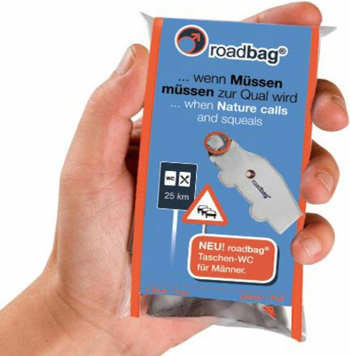 Image du produit Roadbag WC de poche pour hommes à usage unique (Produits d'hygiène)