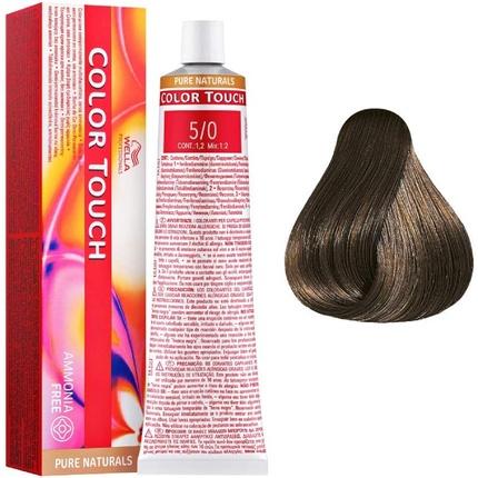 Actual product image Wella Color Touch Pure Naturals 5/0 Hair Color (5/0)