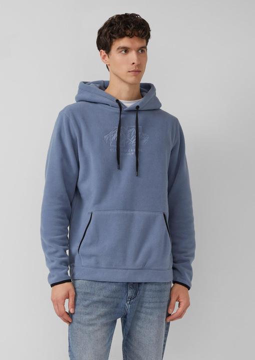 Produktbild s.Oliver Sweatshirt Fleece-Hoodie mit Artwork (S)