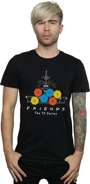 Produktbild Friends Fountain And Umbrellas TShirt (5XL)