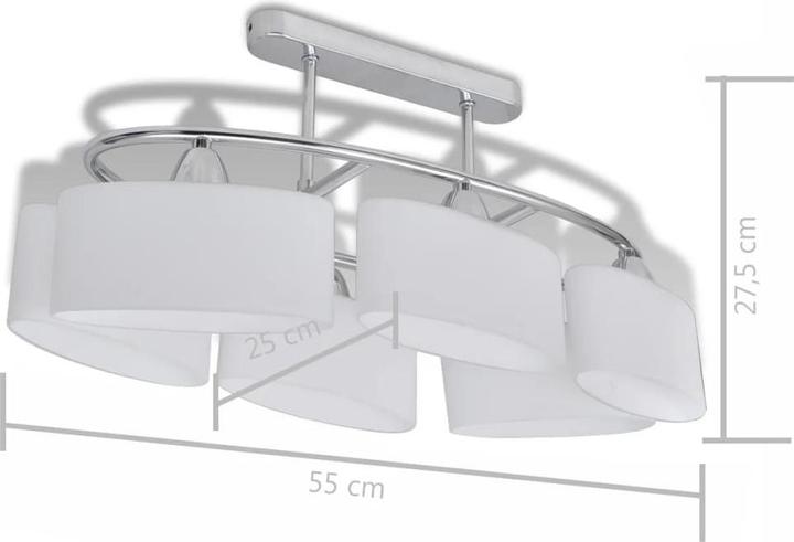 Produktbild vidaXL Deckenleuchte (E14)