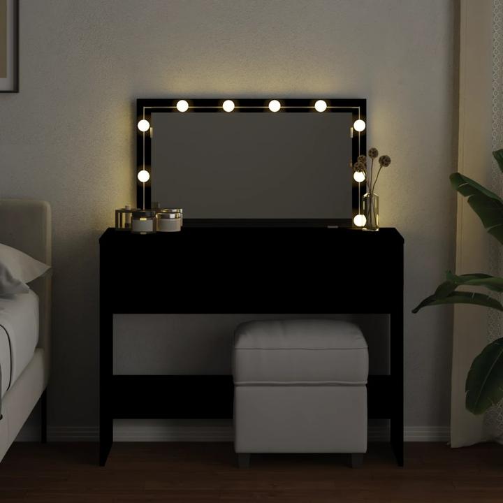 Image du produit VidaXL Coiffeuse avec éclairage LED (100 x 40 x 120 cm)