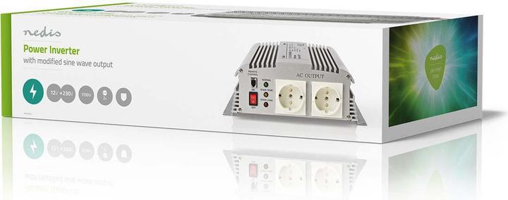 Actual product image Nedis Power Inverter modified sine waves| Input voltage 12 VDC|