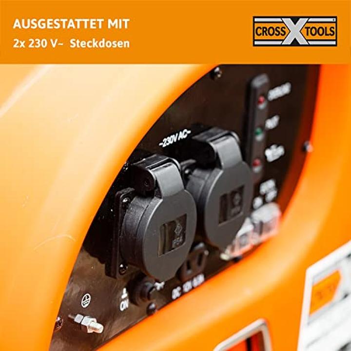 Actual product image CrossTools Cross Tools CPG 2000 INV power generator (2200 W, 7 l)