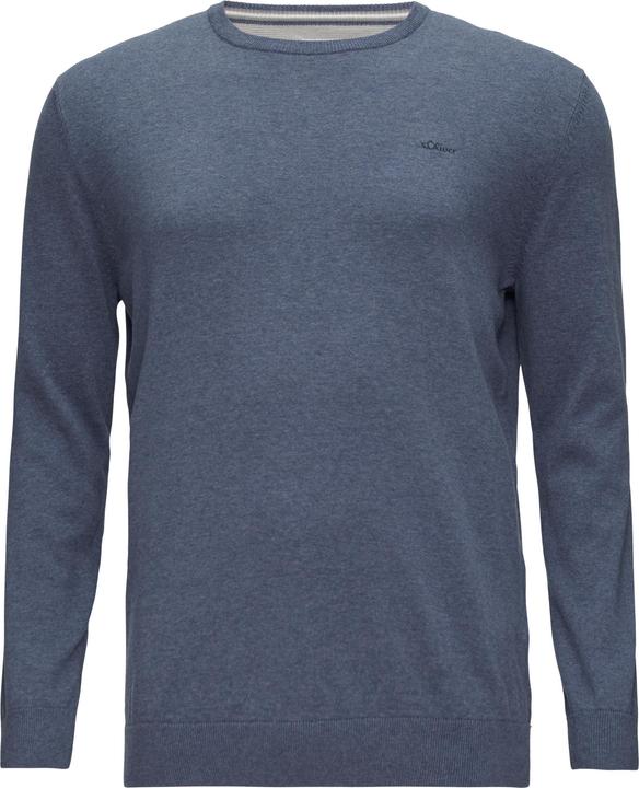 Produktbild s.Oliver Strickpullover Strickpullover mit Crewneck (3XL)