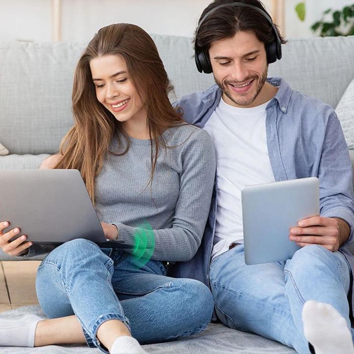 Actual product image Ugreen USB adapter / External Network Adapter CM448, 2.4GHz (black) (USB 2.0)