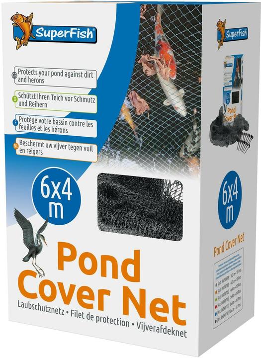 SuperFish Laubschutznetz 6 x 4 m, Produktart: Laubschutznetz