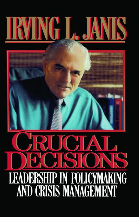 Actual product image Crucial Decisions (English, Irving L. Janis, 2014)