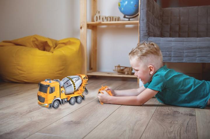 Actual product image Lexibook CROSSLANDER PRO Remote-controlled concrete mixer with light and sound effects