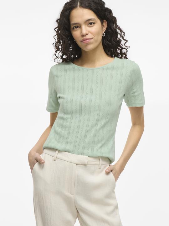 Immagine prodotto Vila Rundhals Oberteil mit kurzen Ärmeln (L)