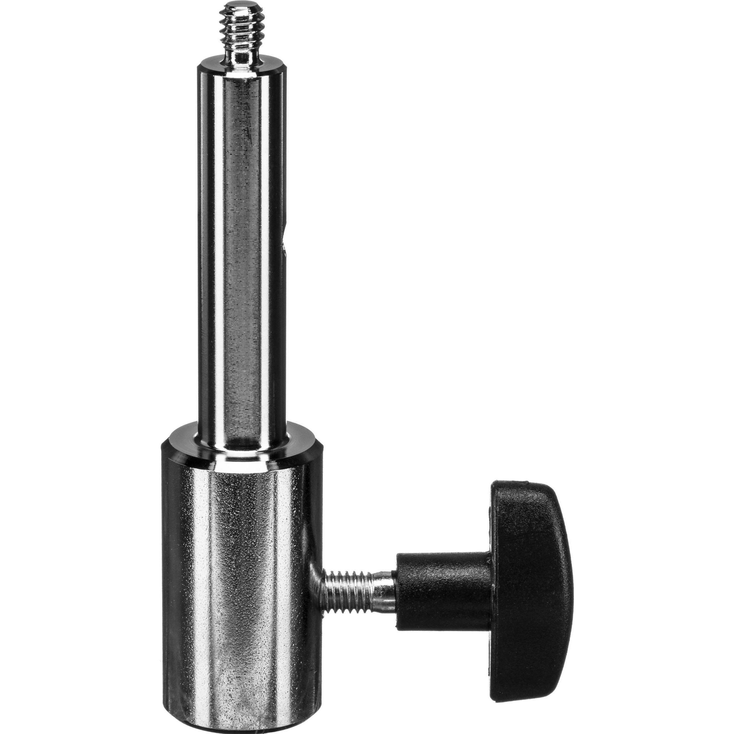 Manfrotto 5 8 Adapter (Stativadapter), Stativ Zubehör, Silber