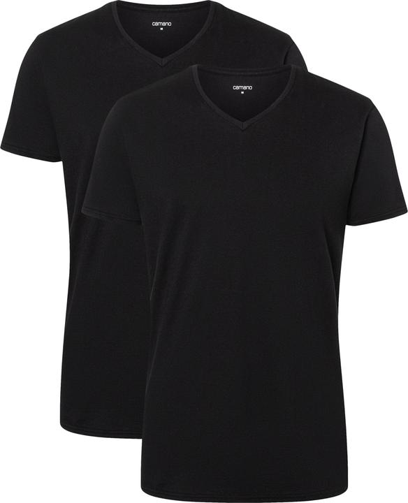 Image du produit Camano Men comfort BCI cotton V-Neck T-shirt 2p (XL)