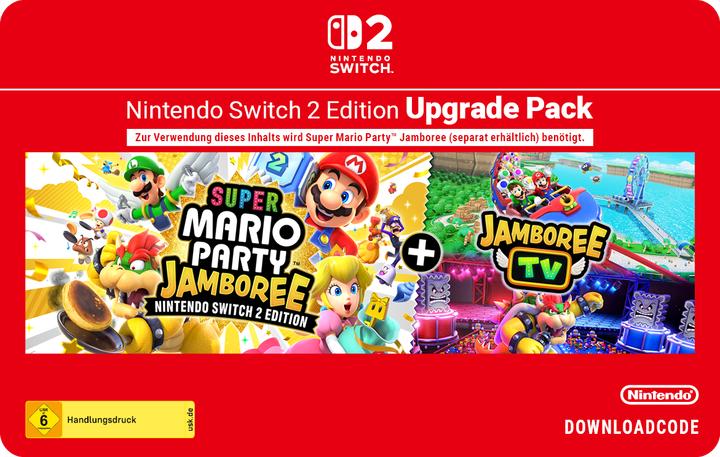 Produktbild Nintendo Switch 2 Super Mario Party Jamboree + Jamboree TV - Upgrade Pack Digital Code (Switch 2)