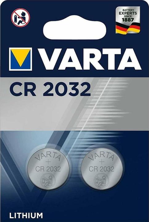 Actual product image Varta Electronics CR2032 (2 pcs., CR2032, 220 mAh)