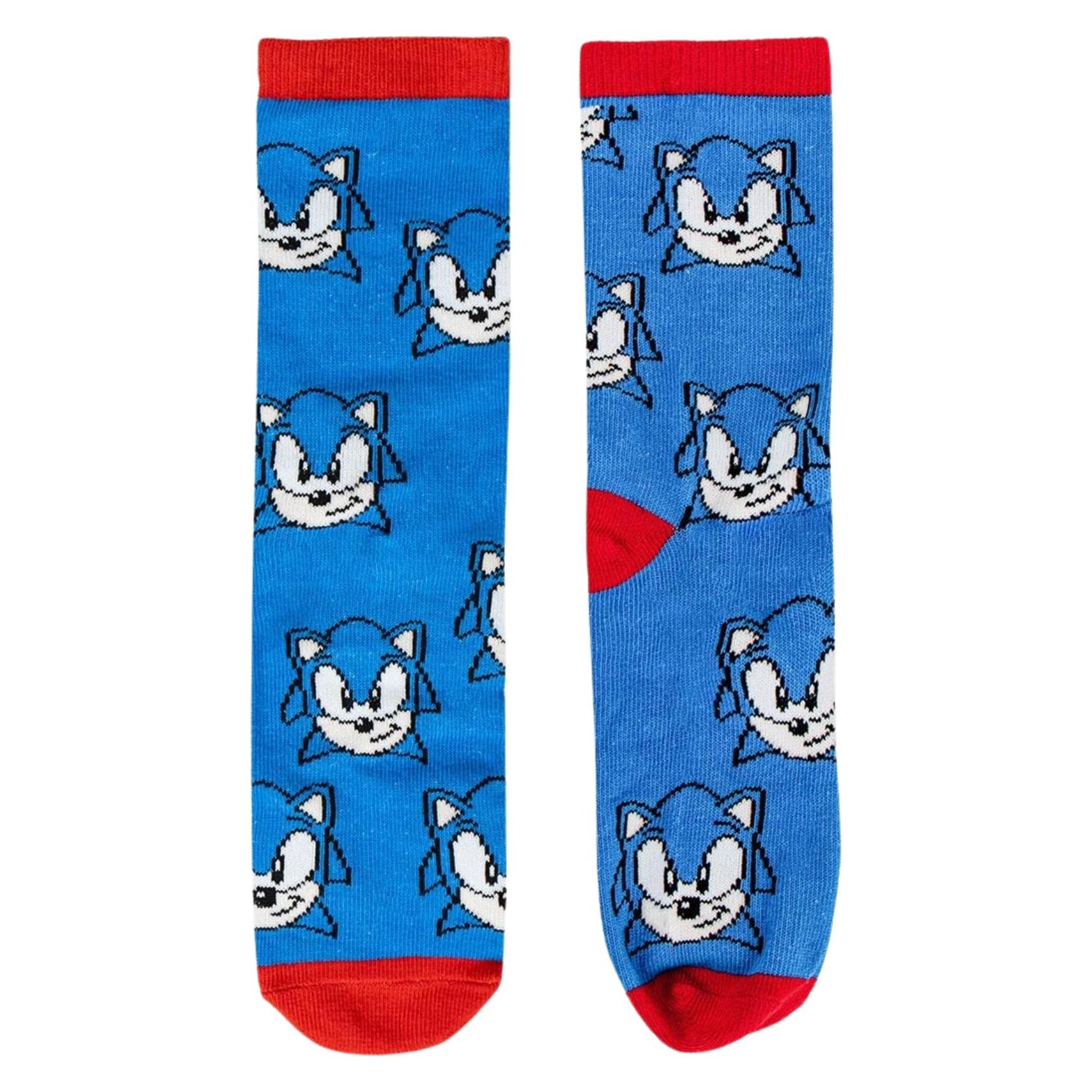 Disney, Mädchen, Socken, Socken Pack 4 Teile Sonic, Mehrfarbig, (4er Pack, 31 - 34)