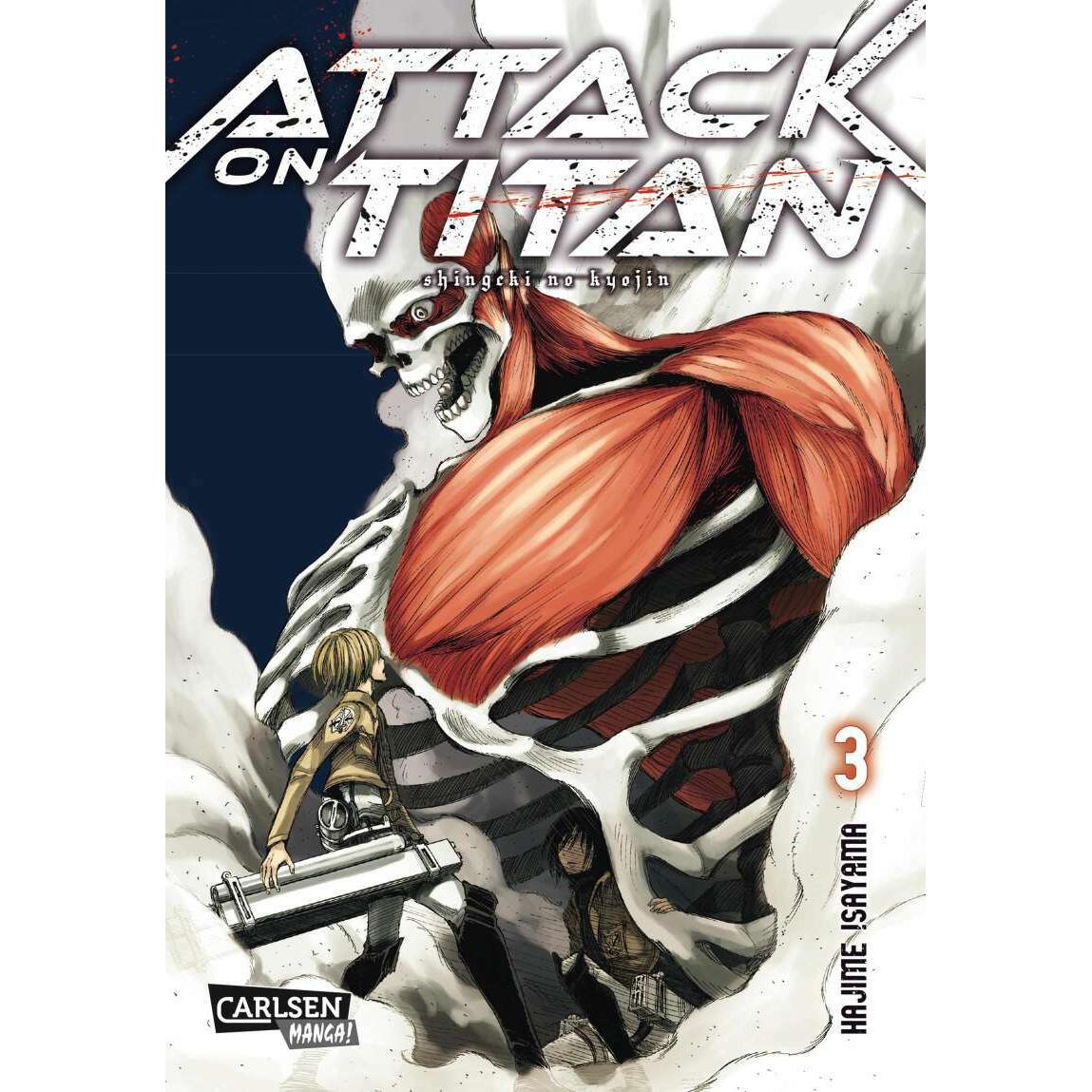 Attack on Titan, Band 3, Belletristik von Hajime Isayama