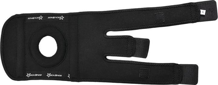 Produktbild Rockbros LF1106M Sportprotektor für Patella und Kniegelenk, Grösse M - schwarz (2 Stk.) (M, Knieschoner)