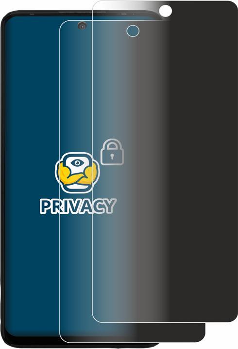 Actual product image BROTECT Anti-spy privacy film Blue light protection film (2 Piece, Motorola Moto G60)