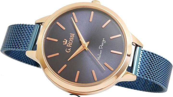 Produktbild Gino Rossi Watch G.Rossi WOMEN'S WATCH - 10296B (zg680j) + universal BOX