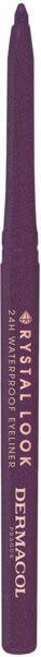 Produktbild Dermacol Crystal Look Automatic (24H Waterproof Eyeliner) - Shade: 02 Violet (02 Violett)