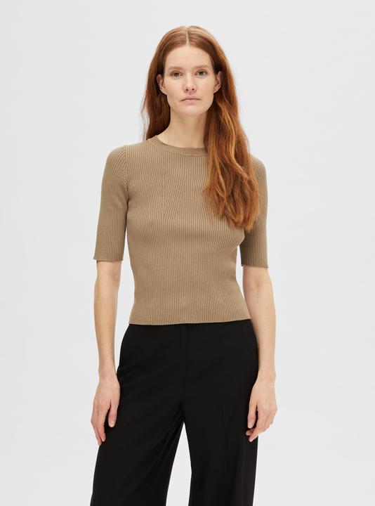 Actual product image Selected Short sleeve knitted top (XXL)