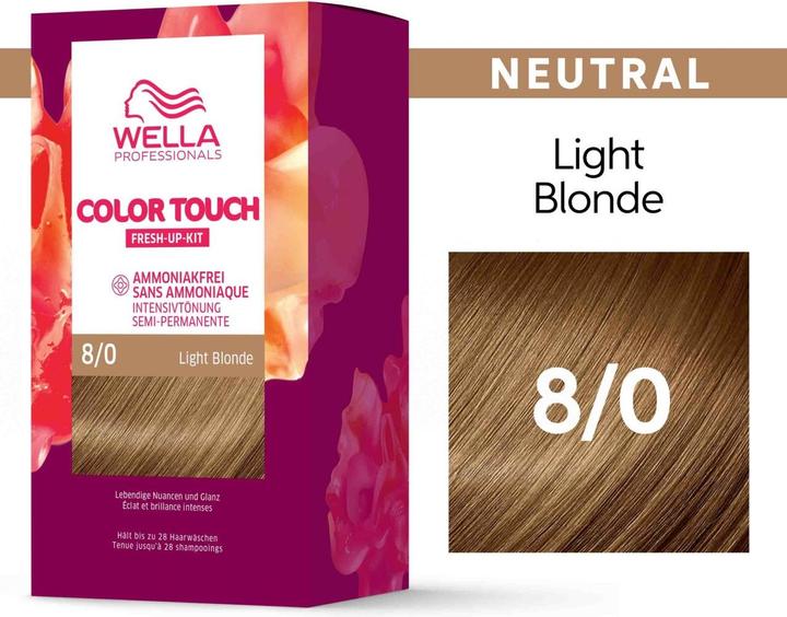 Image du produit Wella Color Touch (8/0 blond clair)