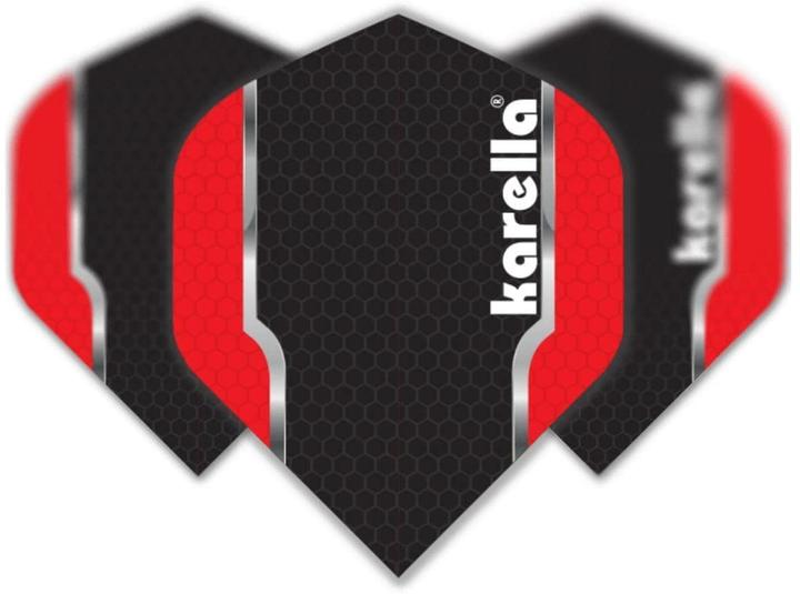 Karella Flights Commander Schwarz, 3 Stück