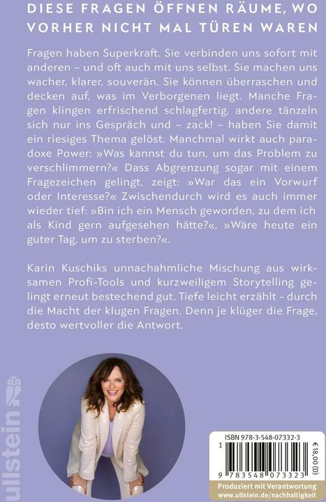 Actual product image 50 Fragen, die das Leben leichter machen (German, Karin Kuschik, 2025)