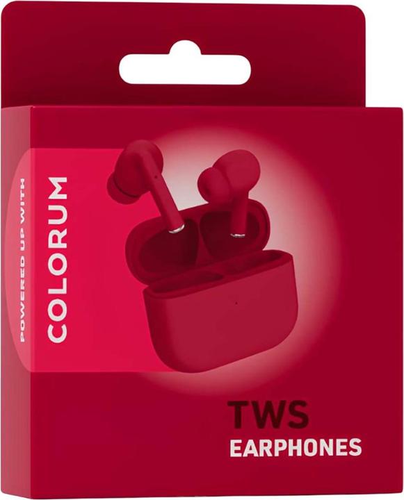 Actual product image Forever COLORUM TWS Bluetooth earphones CTWS-02 xMagenta (5 h, Wireless)