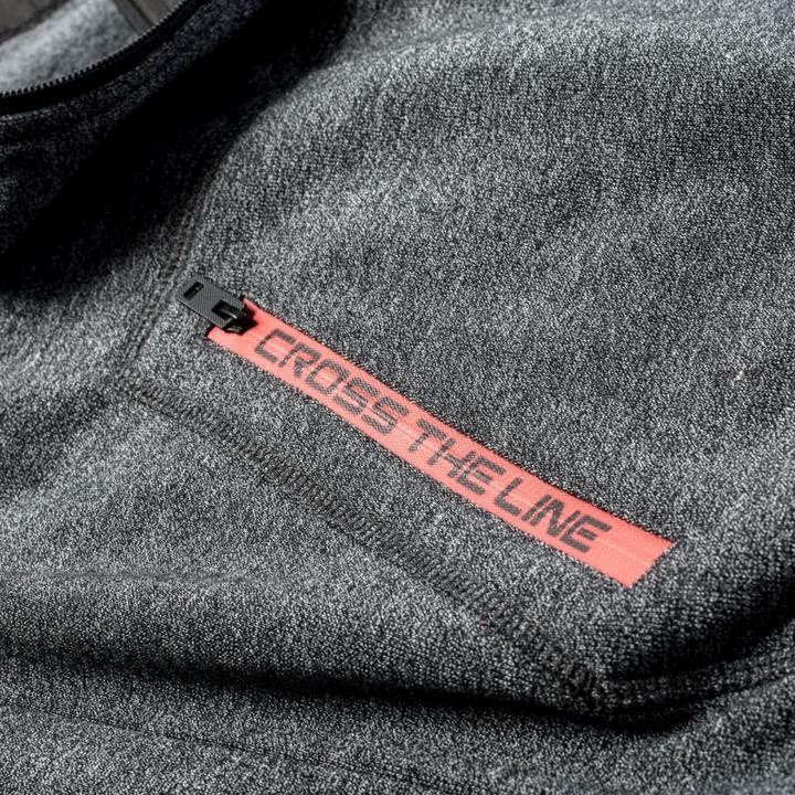 Immagine prodotto IQ Męska bluza SARIN 11540-BLK ME/BLK/S O black melange/black/spicy orange rozmiar S (S)