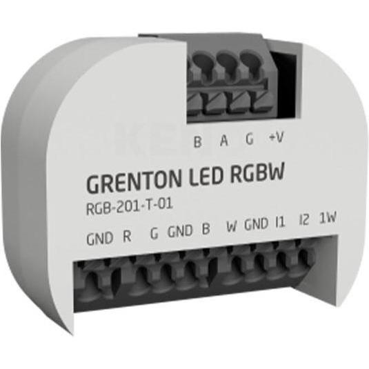 Grenton LED-DIMMMODUL RGBW/ 1-DRAHT/ DIGITALE EINGÄNGE (2 EINGÄNGE)/ EINBAU/ TF-BUS, Modding Beleuchtung