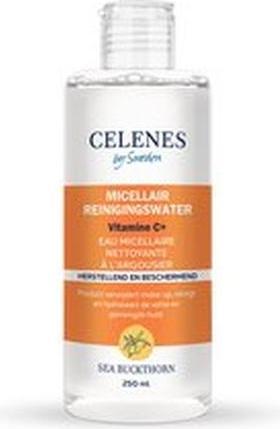 Actual product image Celenes By Sweden Sea Buckthorn Cleansing Water - Micellar Water For Oily Combination Skin - 250ml (Micelle water, 250 ml)