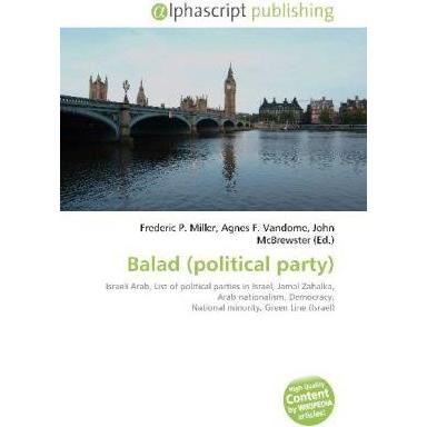 Balad (political party), Fachbücher