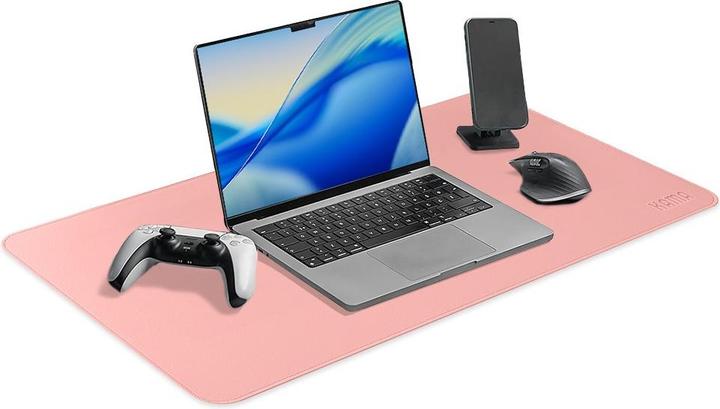 Immagine prodotto Kama Schreibtischmatte, Mousepad, Rosa (80 x 40 cm)