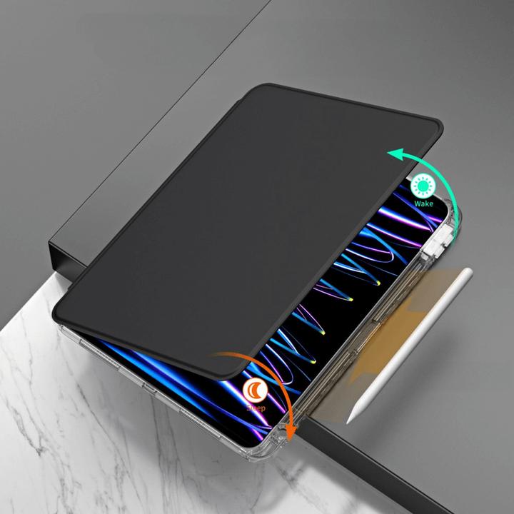 Produktbild Cover-Discount iPad Pro 13 2024 - 2in1 drehbare Hülle mit Rückseite + Deckel (iPad Pro 13 2024 (M4))