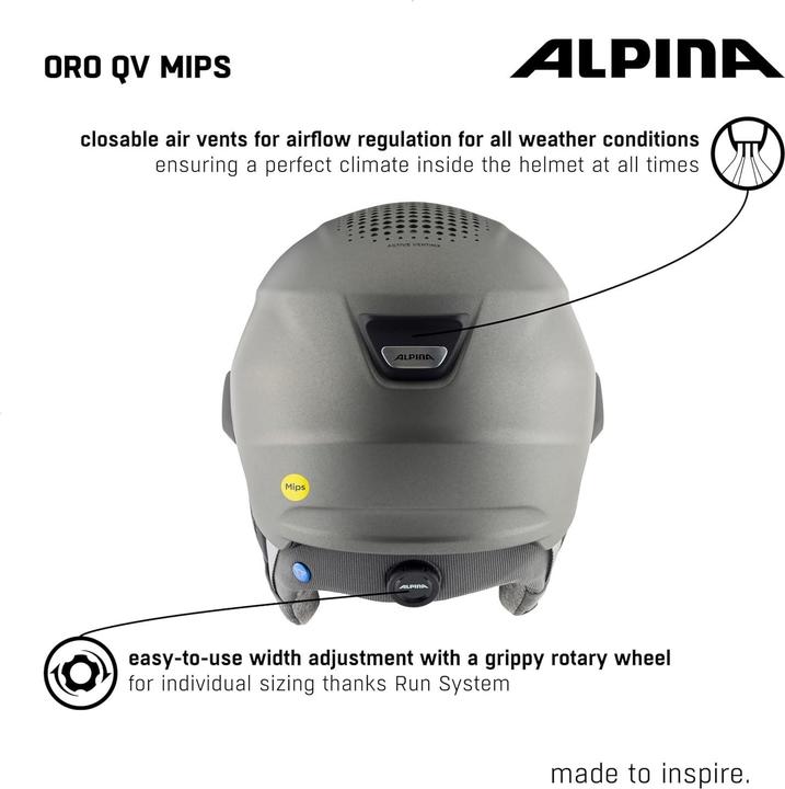 Produktbild Alpina Sports Oro QV Mips (51 - 55 cm, S)